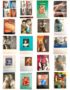 SELECTION OF 27 BOOKS (LGBTQ+ INTEREST).: SELECTION OF 27 BOOKS (LGBTQ+ INTEREST). SELECTION OF 27 BOOKS (LGBTQ+ INTEREST). A selection of hardcover and softcover books as follows: Michael Leonard's A Master of Ambiguity: Paintings, Drawings