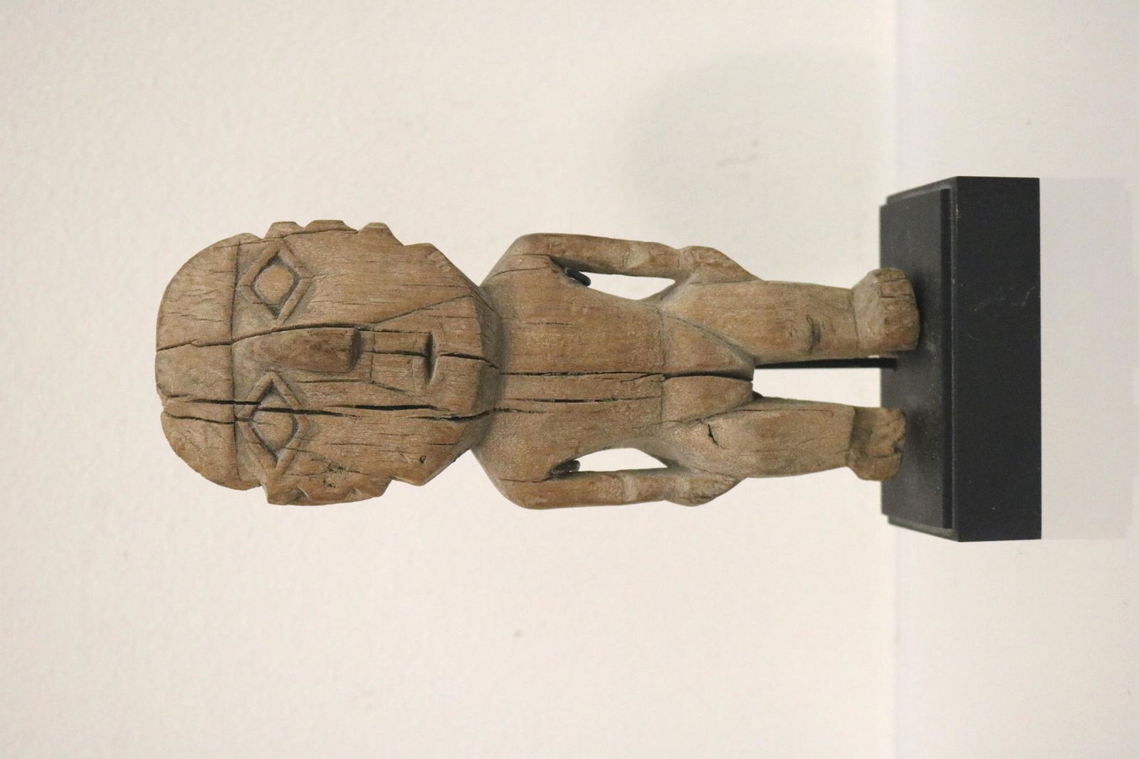 CHANCAY PERU WOODEN PRE-COLUMBIAN ANTHROPOMORPHIC STATUE, Pre-Columbian, North Coast Peru, Chancay (1 of 17)