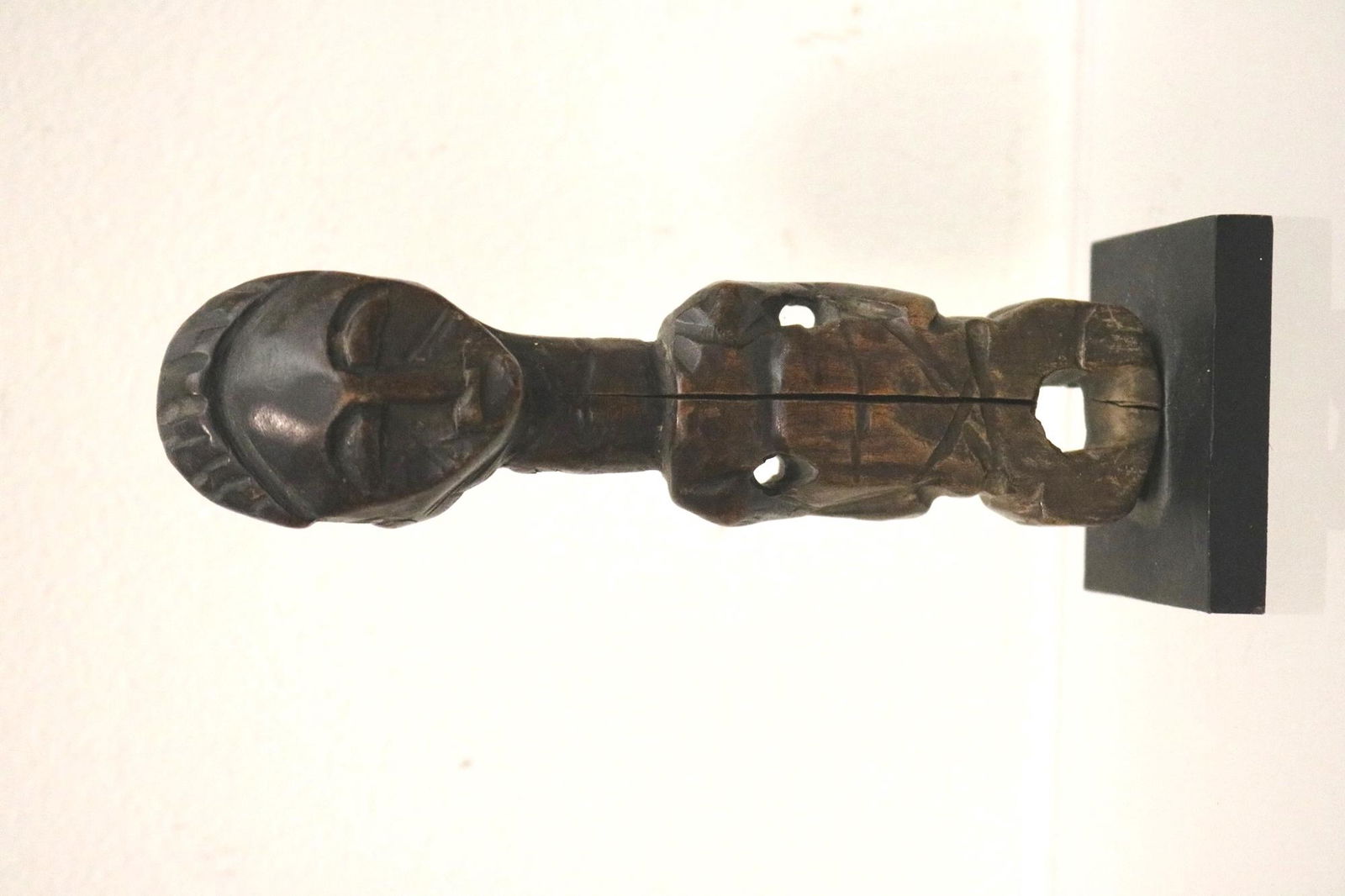 IVORY COAST BAULE DIVINATION MALE FIGURE, Early-to-mid 20th century. - Height: 6.75 inches. (1 of 15)