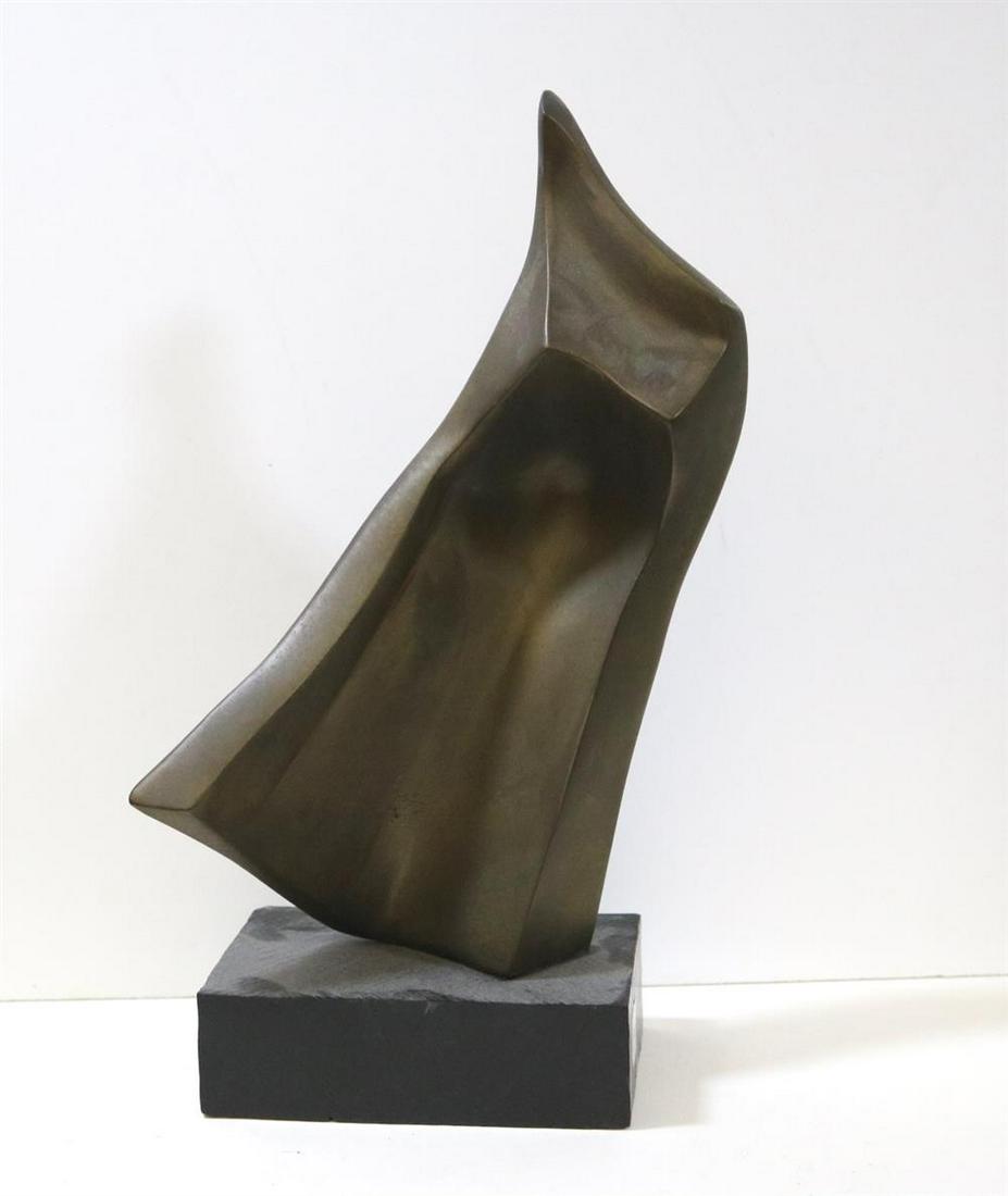 JOHN ROPER (American, 20th century). Abstract Bronze, Limited edition bronze numbered 1 of an (1 of 13)