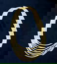 ITALIAN 18K FLORENTINE-TEXTURED YELLOW GOLD SEVEN-STRAND SPAGHETTI-LINK BIB-STYLE NECKLACE,