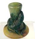 ARTIST-SIGNED ART GLASS LIZARD SIGNED "A. WALTER/NANCY" FOR VICTOR AMALRIC WALTER (1870-1959).