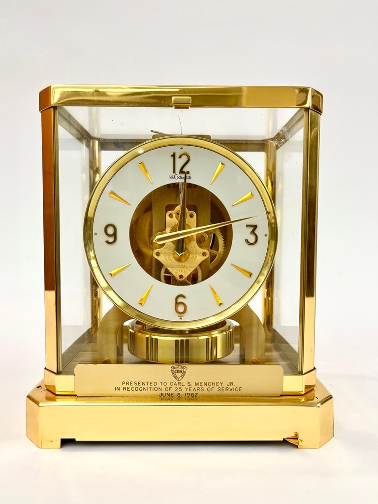 1960'S SWISS LE COULTRE ATMOS MANTEL CLOCK. (1 of 8)