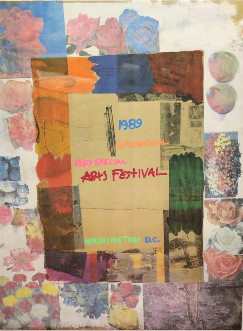ROBERT RAUSCHENBERG (American, 1925 - 2008). International Very Special Arts Festival, Washington (1 of 16)