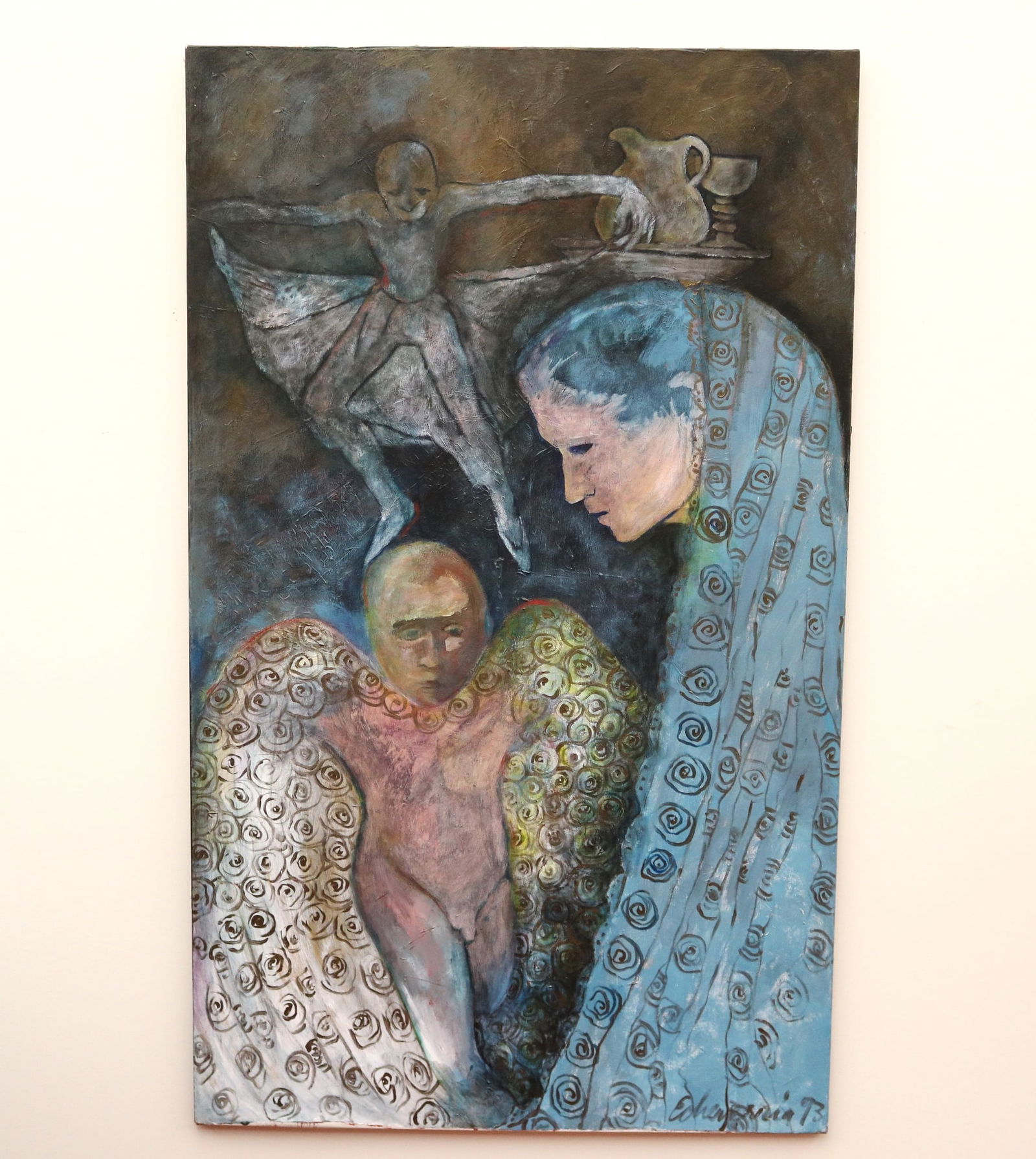 CAROLINA ECHEVERR?A (Chilean / Canadian, born 1964). Untitled, 1993, Oil on canvas signed and dated (1 of 16)