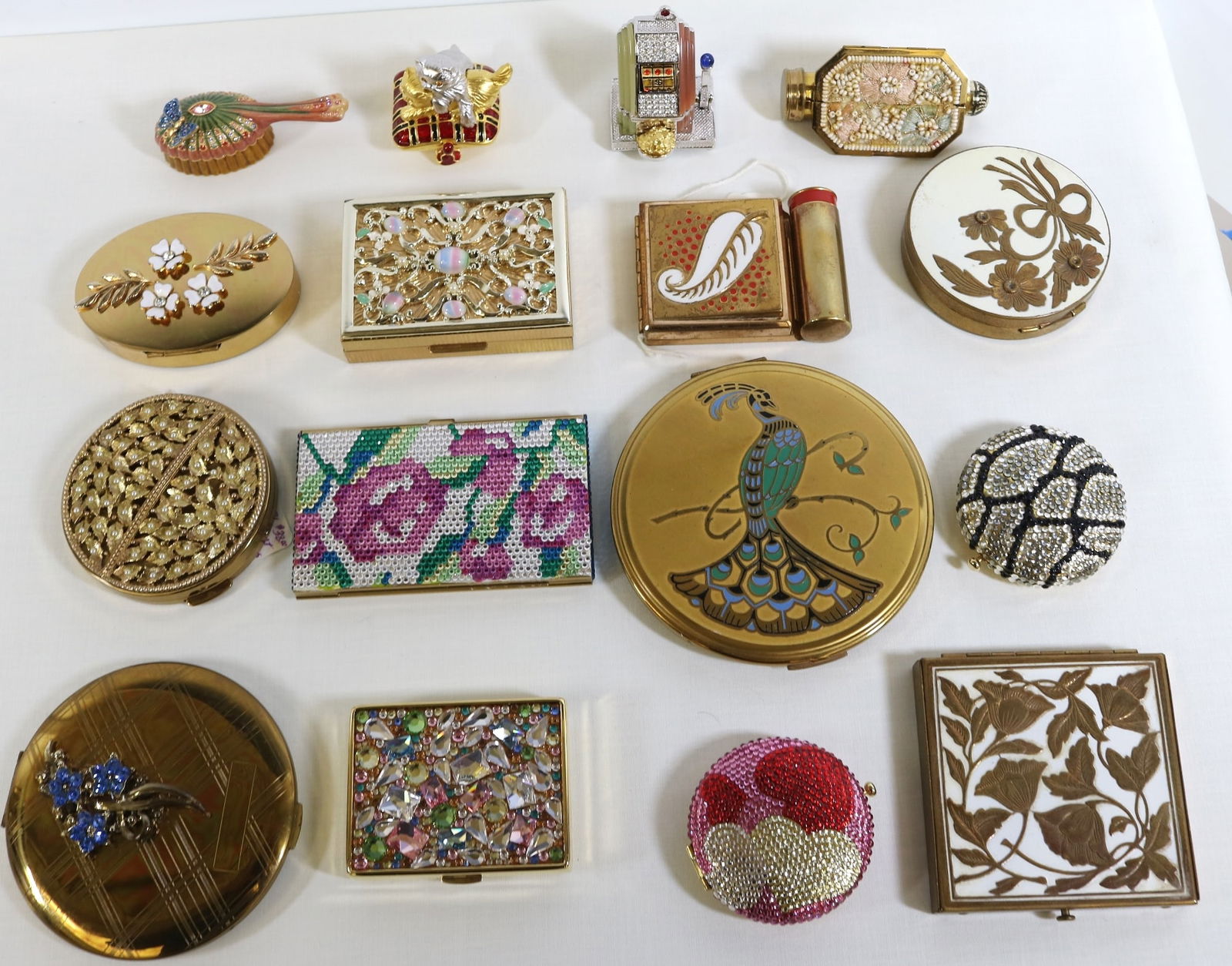 16 ASSORTED VINTAGE COMPACTS, (1 of 14)