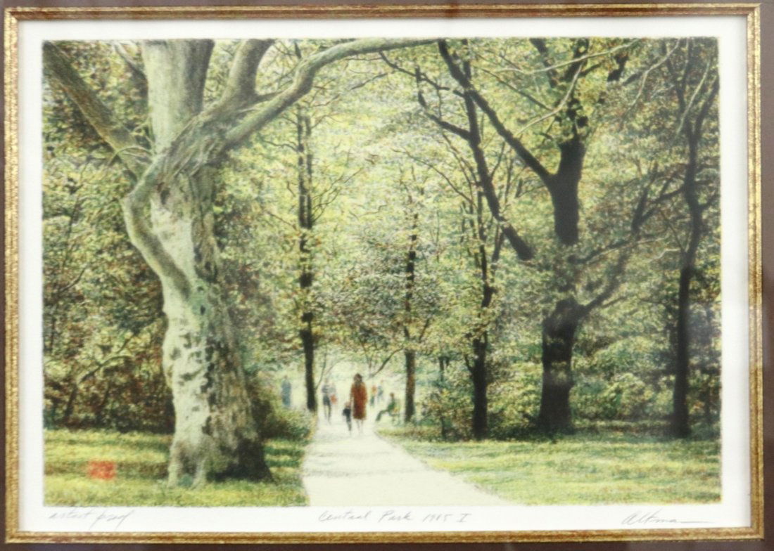 HAROLD ALTMAN (American, 1924 - 2003). Central Park 1985 (1 of 14)
