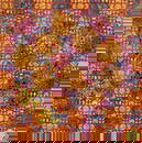 WAYNE EDSON BRYAN (American, born1957). Purple Gang III / Ghosts / Chimera, 1995, Oil on board.