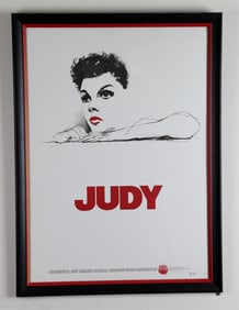 JUDY GARLAND PUBLICITY POSTER FOR "THE IMMORTAL JUDY GARLAND SPECIALS". - Sight: 32 x 23 inches.