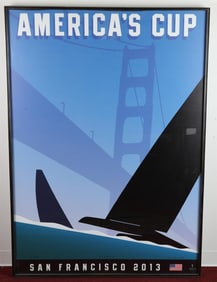 AMERICA'S CUP SAN FRANCISCO 2013, - 62 x 38 inches.