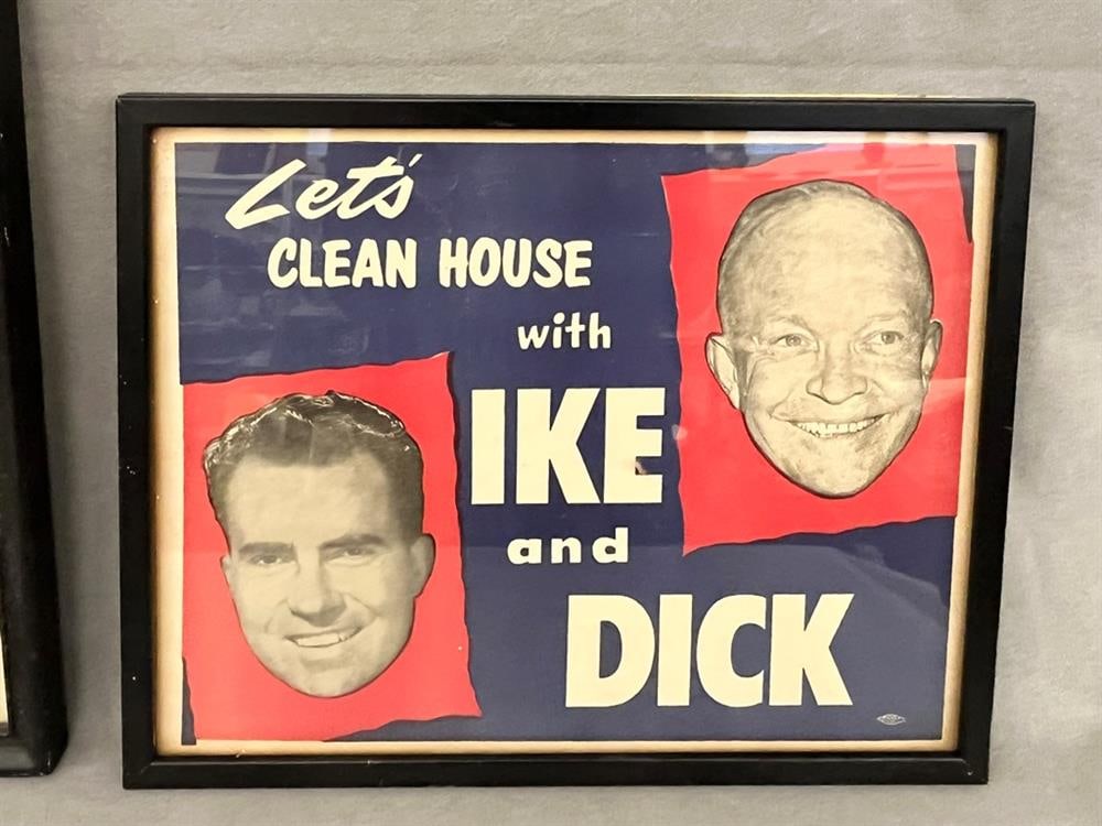 TWO NIXON AND AGNEW CAMPAIGN POSTERS, - Unframed. (1 of 7)