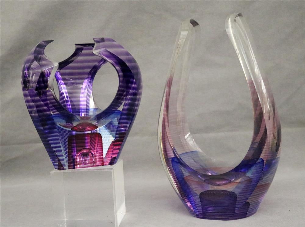 MICHAEL DAVID AND KIT KARBLER STUDIO, - Taller, H: 11". (1 of 13)