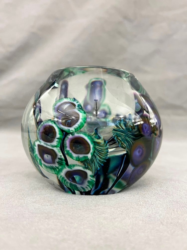 ABSTRACT ART GLASS, (1 of 6)