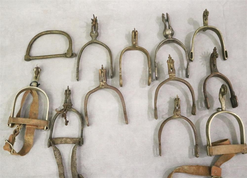 SOUTH AMERICAN ANTIQUE SPURS. (1 of 20)