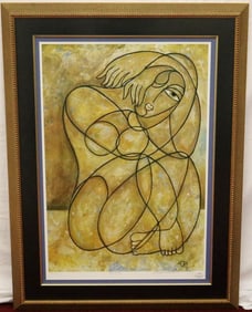 ANTHONY ARMSTRONG (American, born 1953). Nude, Limited edition lithograph number 740 of an edition