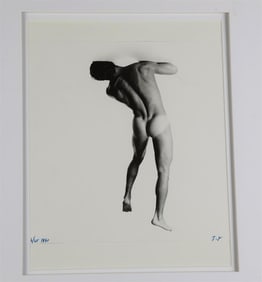 JOE ZIOLKOWSKI (American, born 1960). Male Nude, 1990, [LGBTQ+ INTEREST]. Limited edition photograph