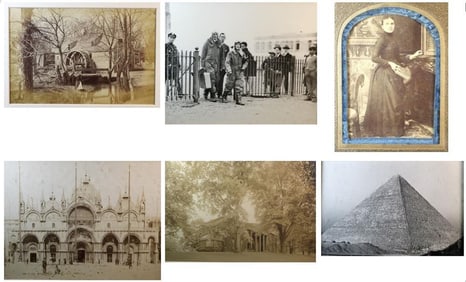 SELECTION OF SIX PHOTOGRAPHS , 19th / 20th century.