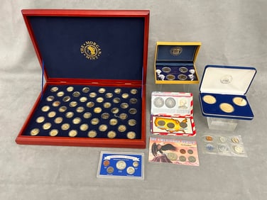 GROUP ASSORTED U.S. SILVER AND OTHER COINS, late 20th-early 21st century.