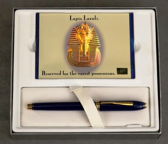 CROSS TOWNSEND LAPIS LAZULI ROLLERBALL PEN, Model 795.