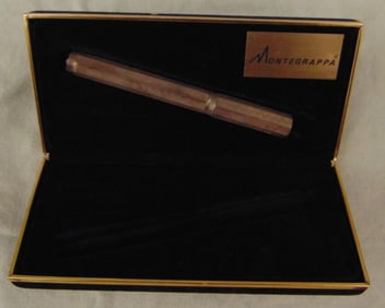MONTEGRAPPA "REMINISCENCE" STERLING SILVER FOUNTAIN PEN,