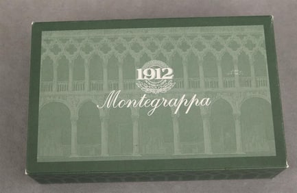 MONTEGRAPPA 1912 LIMITED EDITION STERLING SILVER ROLLERBALL PEN, Model 1055 VI.