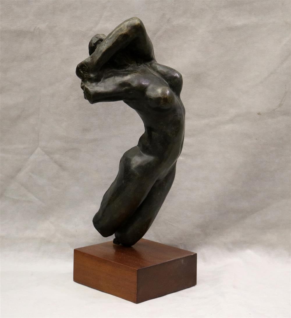 AFTER AUGUSTE RODIN (French, 1840 - 1917). Torso of Adele, 20th century patinated reproduction (1 of 14)