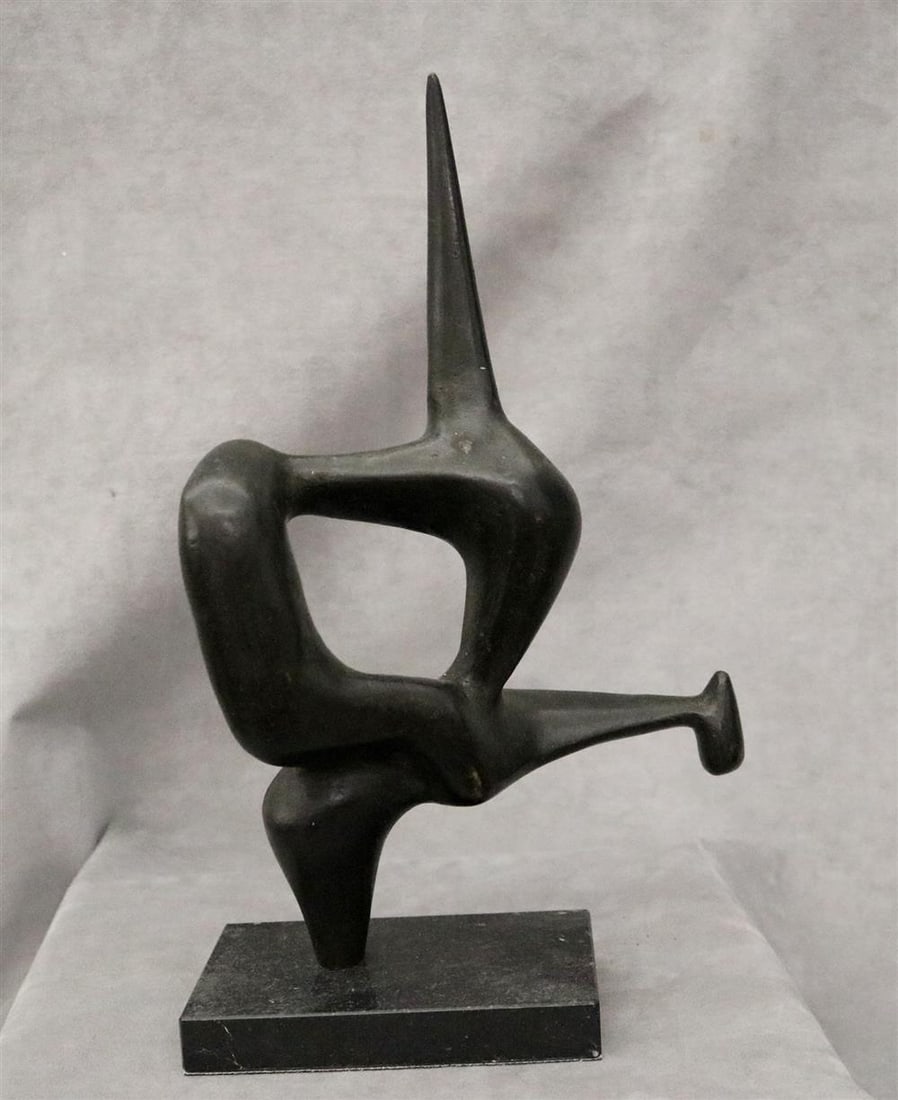 ALFREDO HALEGUA (Uruguayan / American, born 1930). Homage to Space, circa 1966, Patinated bronze (1 of 12)