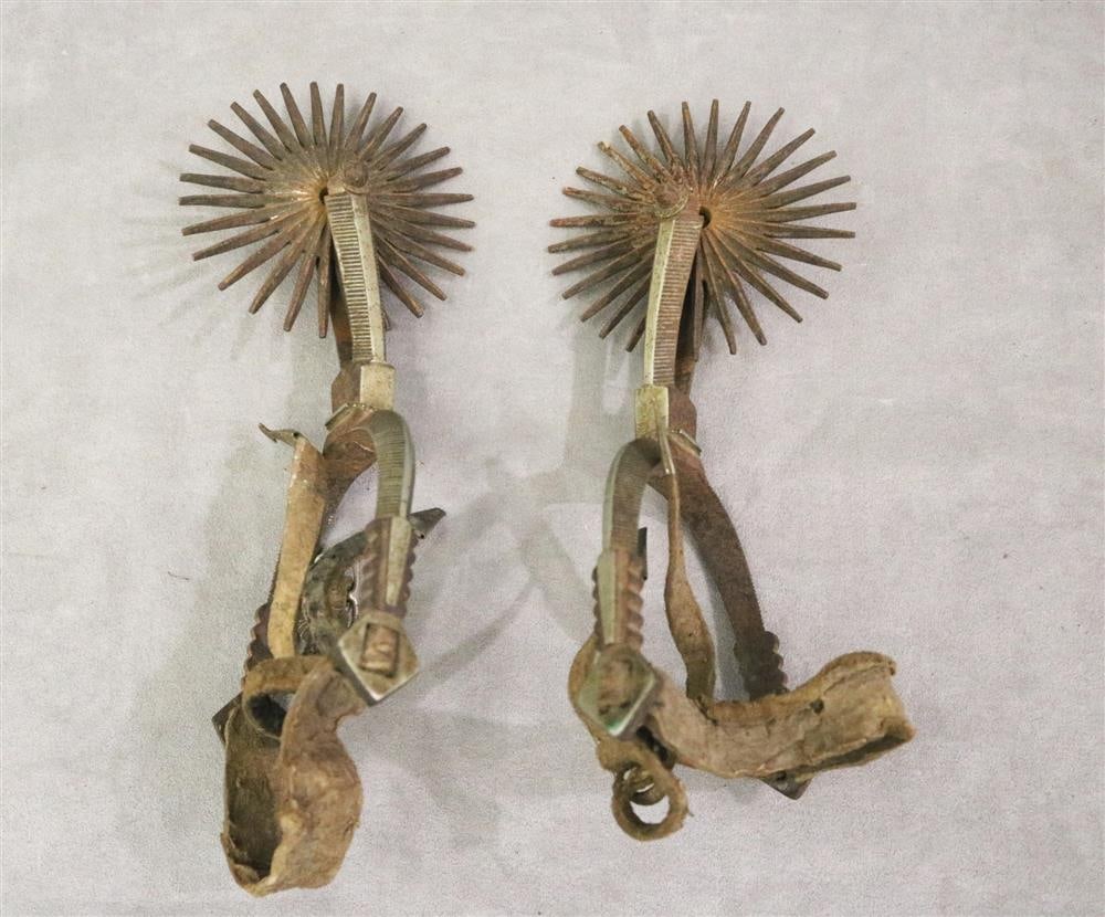 SOUTH AMERICAN ANTIQUE SPURS. Late 19th century. (1 of 16)