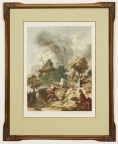 AFTER JEAN-HONORE FRAGONARD (French, 18th century). L'Amant Couronne (The Lover Crowned), circa