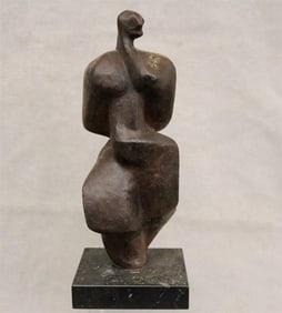 ALFREDO HALEGUA (Uruguayan / American, born 1930). The Model, circa 1960s, Sculpture of either