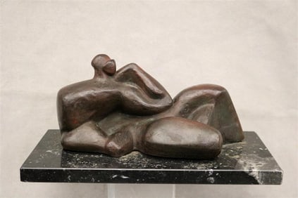 ALFREDO HALEGUA (Uruguayan / American, born 1930). Resting Beauty, circa 1960s, Sculpture of either