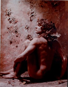 JOSE VILLARRUBIA (Spanish / American, born 1961). Young God, 1991, Cibachrome print out of an
