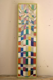 JAMES MEIKLE GUY (American, 1910-1983). GEOMETRIC ABSTRACTION, 1969, signed Guy and dated '69, lower