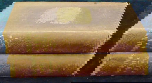 "UNCLE TOM'S CABIN OR LIFE AMONG THE LOWLY" BY HARRIET BEECHER STOWE, 2 VOLUMES, 1851.