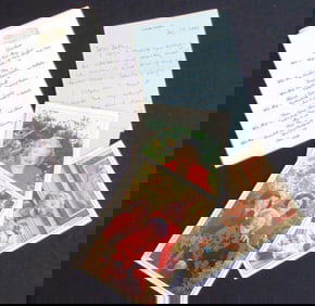 CORRESPONDENCE FROM LADY BIRD JOHNSON AND CAROLINE KENNEDY,