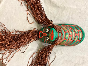 R. D. BISSETT (American, born 1938 American, born 1938 ). Tsonoqua Mask, 1986 American, born 1938