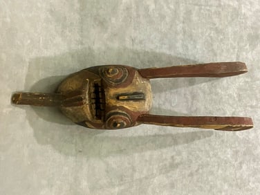 BURKINA FASO BOBO BWA SORCERER MASK, - Height:.