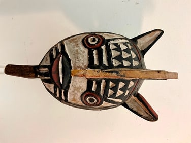 BURKINA FASO BWA OR NUNUMA ANTELOPE MASK, - Height:.