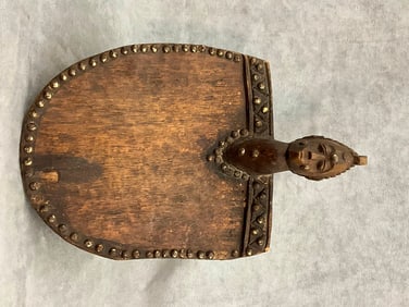 BURKINA FASO SENUFO STOOL, - Height:.