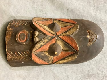 CONGOLESE BEMBE PEOPLE ANTHROPO-ZOOMORPHIC BUTENDE MASK, - Height:.