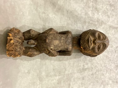 CONGOLESE HEMBA PEOPLES ANCESTOR "SINGITI" FIGURE, - Height:.