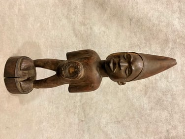 CONGOLESE NKISI FETISH FIGURE, - Height:.