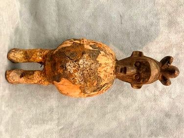 CONGOLESE TEKE BATEKE POWER RELIQUARY FIGURE, - Height:.