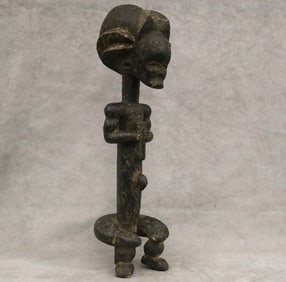 GABONESE FANG BYERI RELIQUARY STATUE. - Height: 19.5 inches.