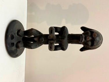 GABONESE FANG RELIQUARY "BIERI" FIGURE, - Height:.