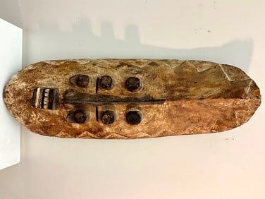 LIBERIAN GRAND MASQUE OUBI GREBO. - Height: 29 inches.