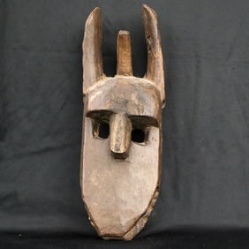 MALIAN BAMANA KORE MASK, - Height: 17 inches.