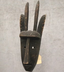 MALIAN BAMBARA PEOPLE SURUKU MASK, - Height:.