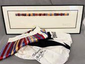 GENE B. DAVIS (American, 1920-1985; act. Washington, DC). Boxing Gear Schematic with Boxing Trunks