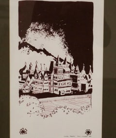 RAY MOORE (Contemporary, 20th century). Kolomenskoe, 1987, Print. Pencil notation at base: "Color